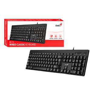 Teclado Genius Smart Kb-116 Negro Usb Sp