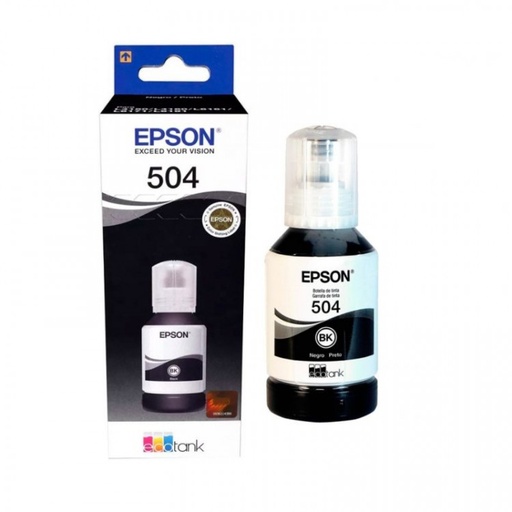 Tinta Original Epson T504 127ml Black for L4150-L4260-L6161-L14150