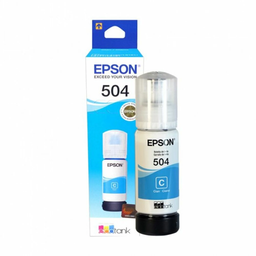 Tinta Original Epson T504 70ml Cian for L4150-L4260