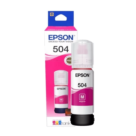 Tinta Original Epson T504 70ml Magenta for L4150-L4260