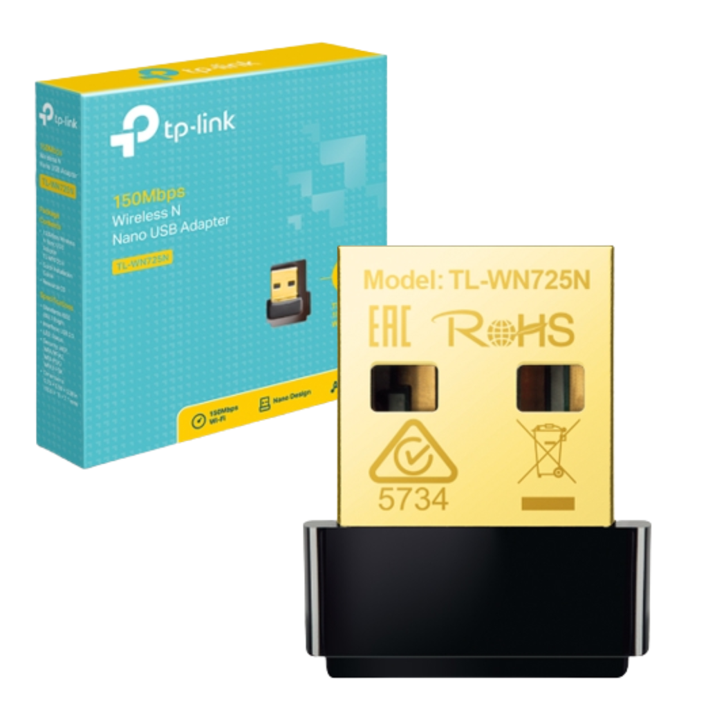 Adaptador Inalámbrico USB Nano TP-Link TL-WN725N 150Mbps