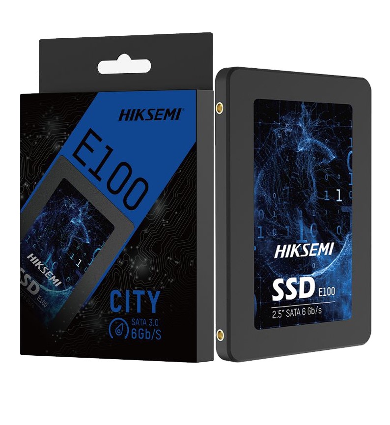 Disco Solido HikSemi City E100 3D 512Gb, Sata III 6Gb/s, 2.5inc 7mm; Lectura 550mb/s, Escritura 480Mb/s