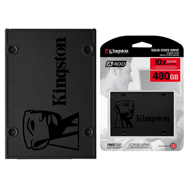 Disco Solido Kingston SSD 480Gb A400 Sata3 2.5 7mm height