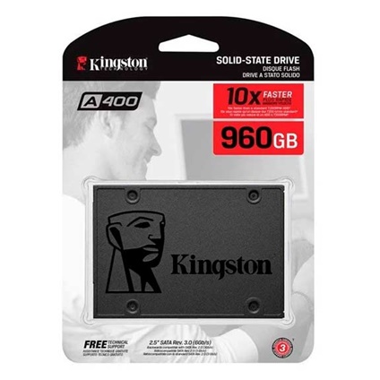 Disco Solido Kingston SSD 960Gb A400 Sata3 2.5 7mm height