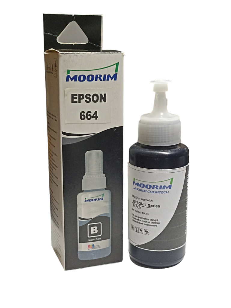 Tinta Moorim Epson 664 Dye 100ml Black