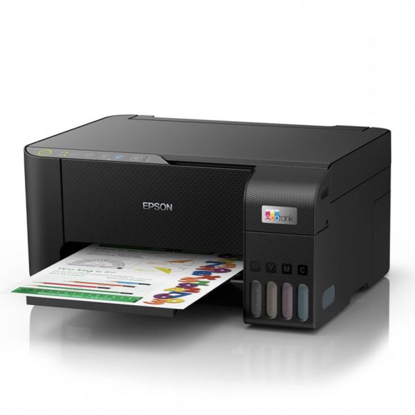 Impresora Multifuncional Epson EcoTank L3250 Sistema Continuo Original, Smart Panel, conexion USB Wi-Fi, Garantia 1 año