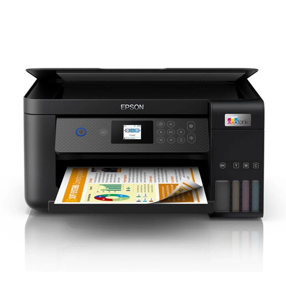 Impresora Multifuncional Epson EcoTank L4260 Sistema Continuo Original, Smart Panel, impresión Duplex, conexion USB Wi-Fi, Garantia 1 año