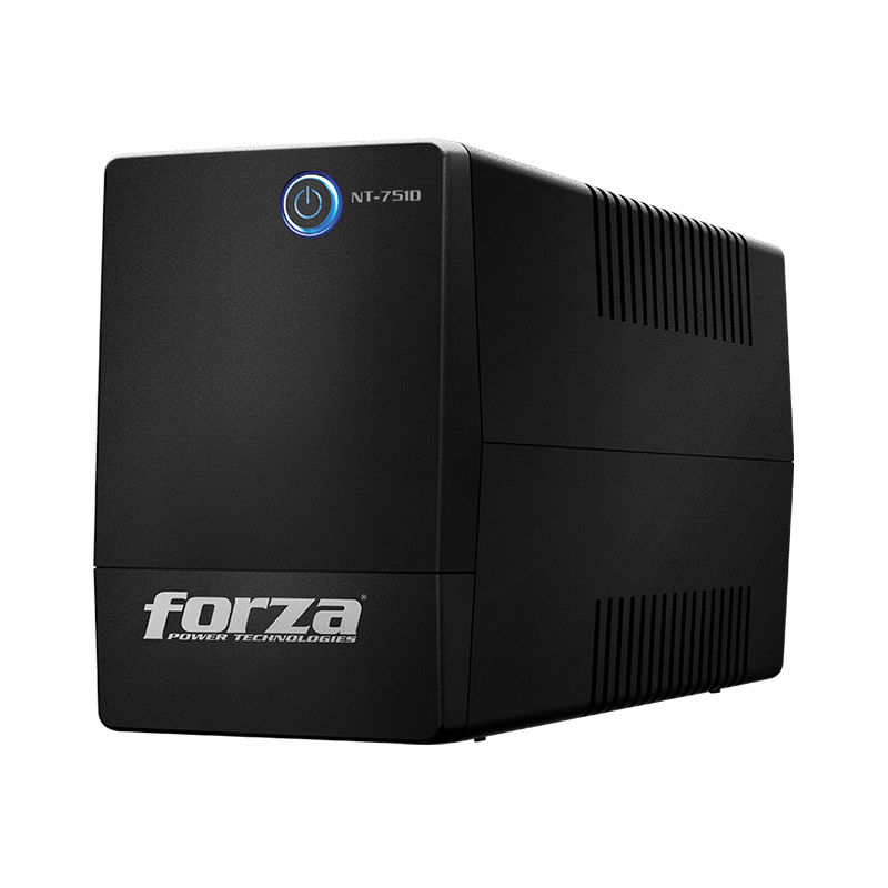 UPS Forza Interactiva 750VA/375W, 6 salidas, RJ11, torre comp-120V, 20 minutos de respaldo