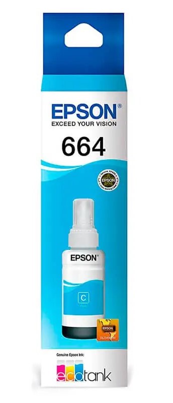 Tinta Epson T644 AAA 70ml Cyan for L210-L355-L365-L555