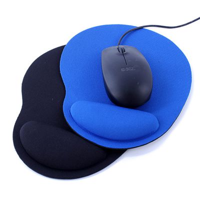 Mouse Pad con almohadilla apoya muñeca /Ergonomica / Suave / Lavable