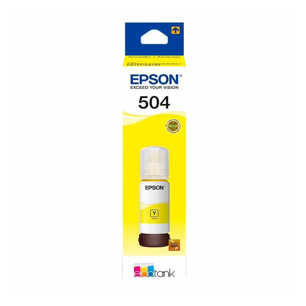 Tinta Epson T504 AAA 70ml Yellow for L210-L355-L365-L555