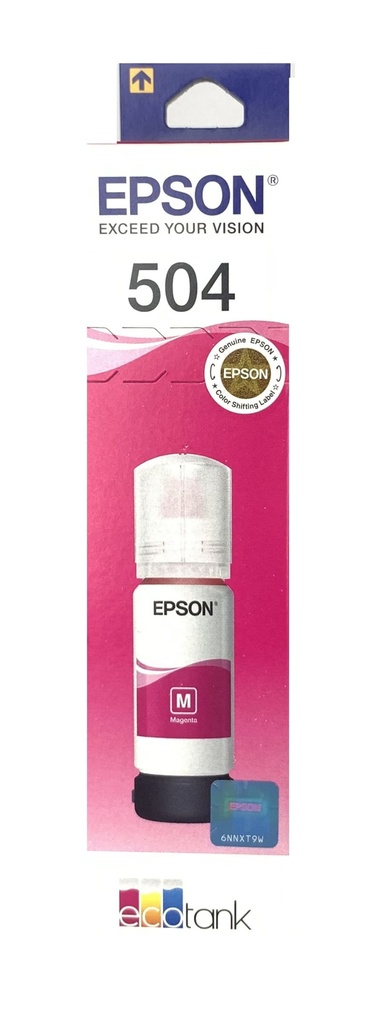 Tinta Epson T504 AAA 70ml Magenta for L210-L355-L365-L555