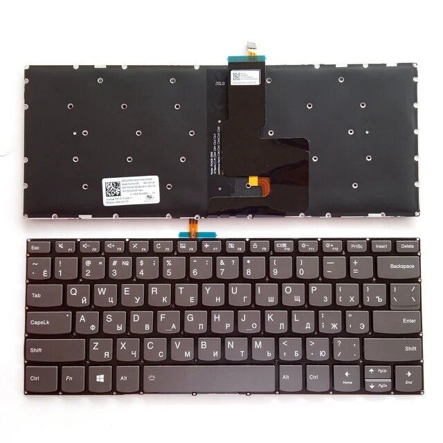 Teclado Lenovo IdeaPad 330-14IKB sin frame con Backligth Botton Power Sp