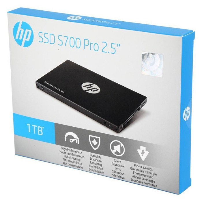 Disco Solido HP S650 SSD 1TB, Interno, Sata III 6Gb/s; Lectura 560Mb/s, Escritura 500Mb/s