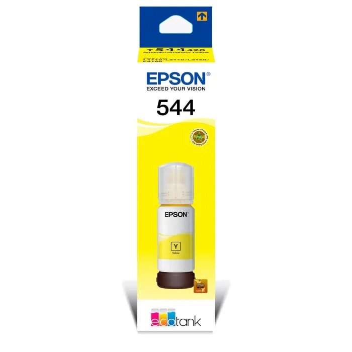 Tinta Epson T544 AAA 70ml Yellow for L210-L355-L365-L555