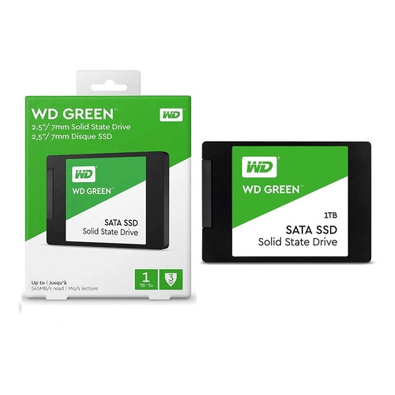 Disco Solido Western Digital SSD 1Tb 545Mb/s Sata III 2.5inc 7mm Green Orden