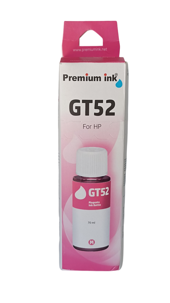 Tinta Premium Ink HP GT52 90ml Magenta