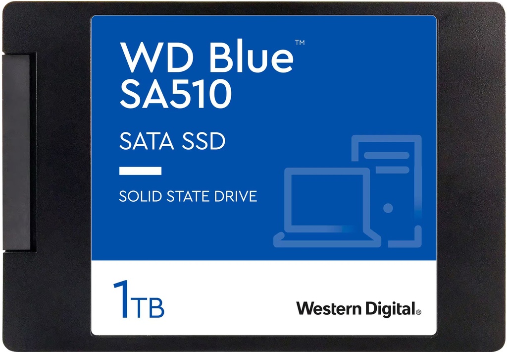 Disco Solido Western Digital Blue SSD 1TB 2.5inch 7mm, 3D Nand Sata III 6Gb/s 560MB/s