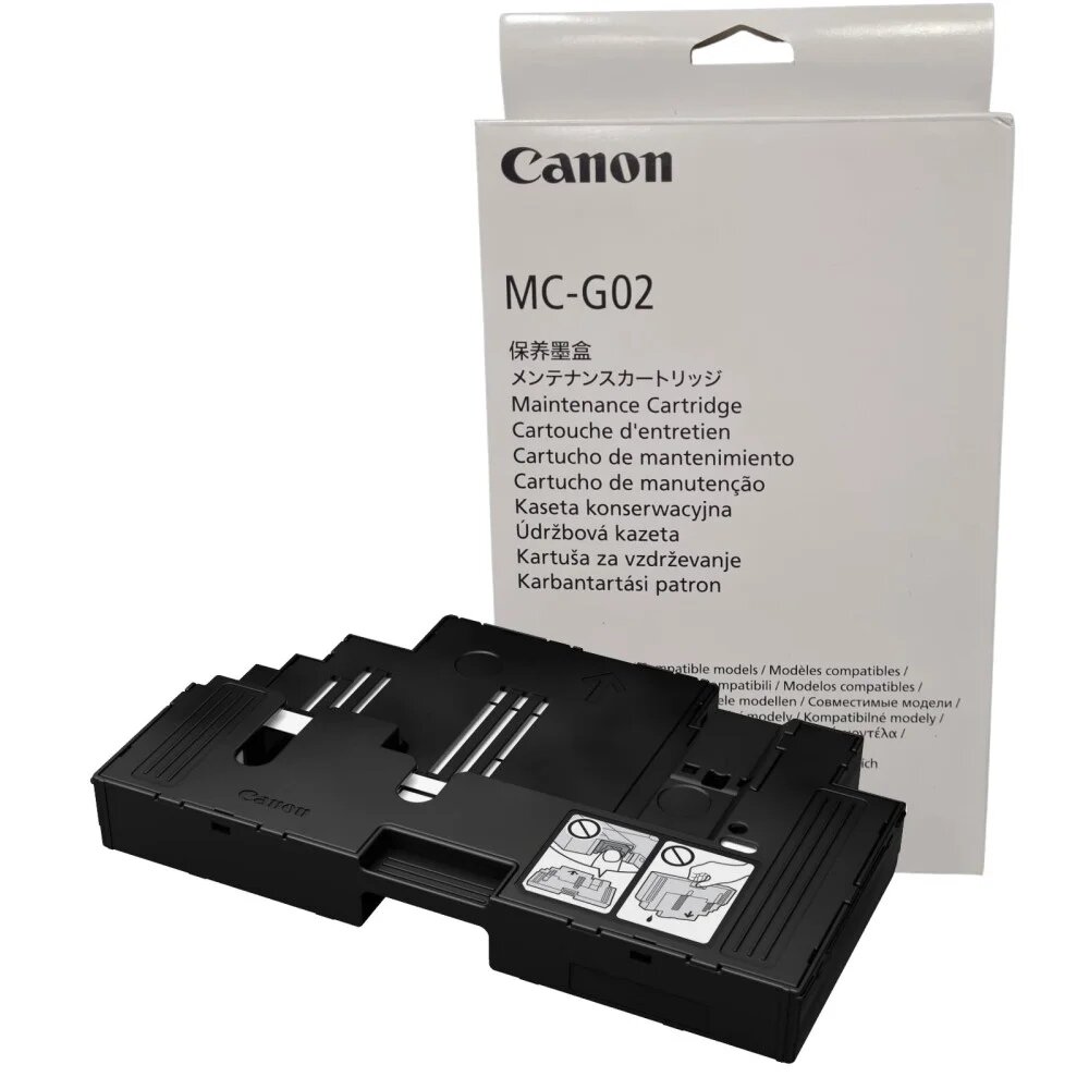 Caja de Mantenimiento Canon MC-G02 para impresora G510/G610/G2160/G3160 4589C001AA