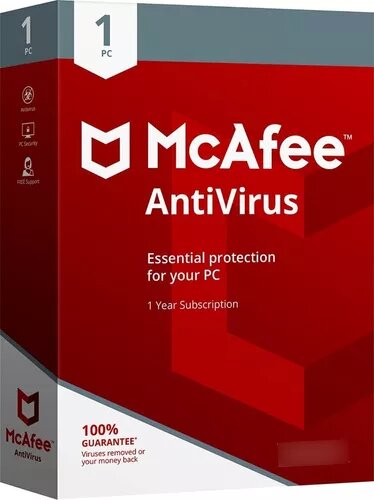 [ANTMCF01] Licencia Original Antivirus McAfee, para 1 Dispositivo, 12 meses, Digital Virtual Global