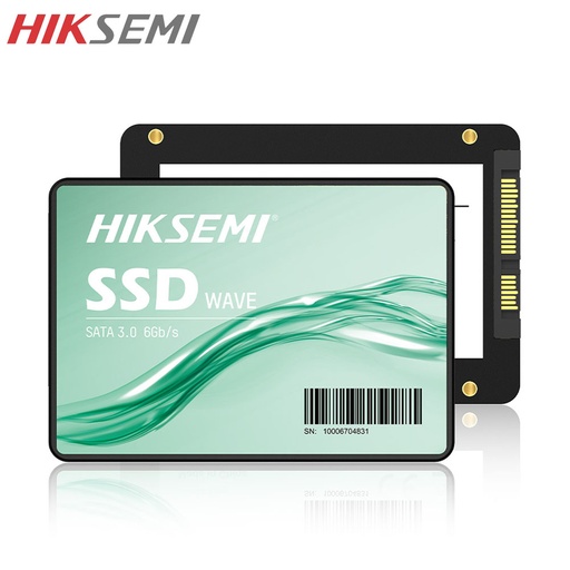 [SSHKSEMI512GB] Disco Solido HikSemi por HikVision SSD 256Gb, Sata 6Gb/s, 2.5inc 7mm, 3D NAND; Lectura 550mb/s, Escritura 450Mb/s (copia)