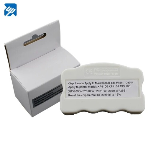 [BOXMANTC9344] Reseteador de chip de la caja de mantenimiento Epson C9344, XP-2101, XP-4101, XP2100, 2105, 3100, 3105, 4100, WF 2810, L3550, L5590