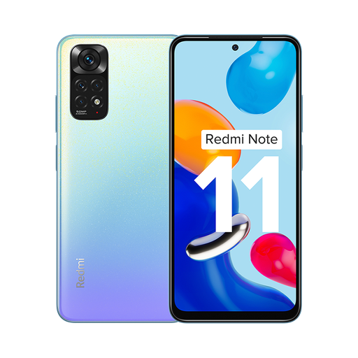 Celular Xiaomi Redmi Note 11, 4GB  Ram, 128GB Rom interna expandible hasta 1Tb, procesador Snapdragon® 680 CPU 8 núcleos, hasta 2,4 GHz; batería de 5000 mAh, doble SIM