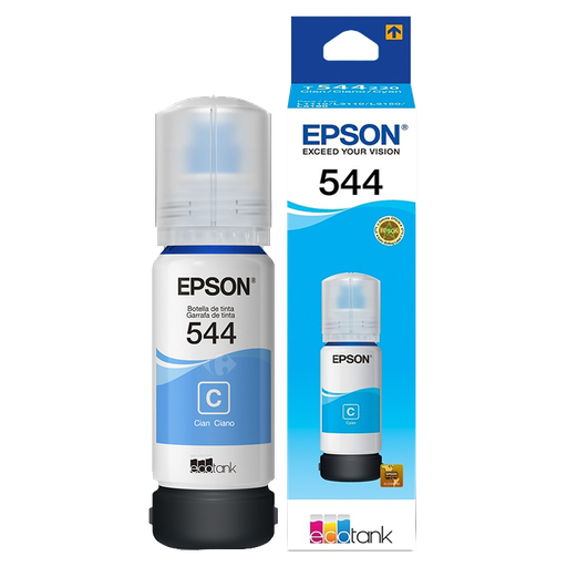 [TOEPSONT544C] Tinta Original Epson T544 70ml Cian for L3110-L3210-L3150-L3250